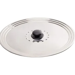 Couvercle anti éclaboussures en inox Ø32 cm