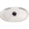 Couvercle inox ø28 - 32 cm