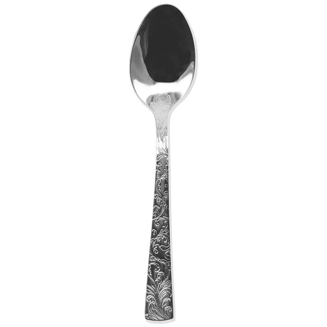 Cuillère à café inox design arabesque