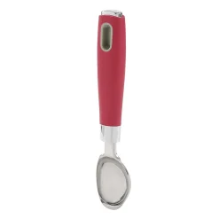 Cuillère à glace manche rouge