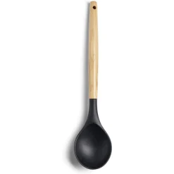 Cuillère à servir en silicone avec manche en bois L.31cm