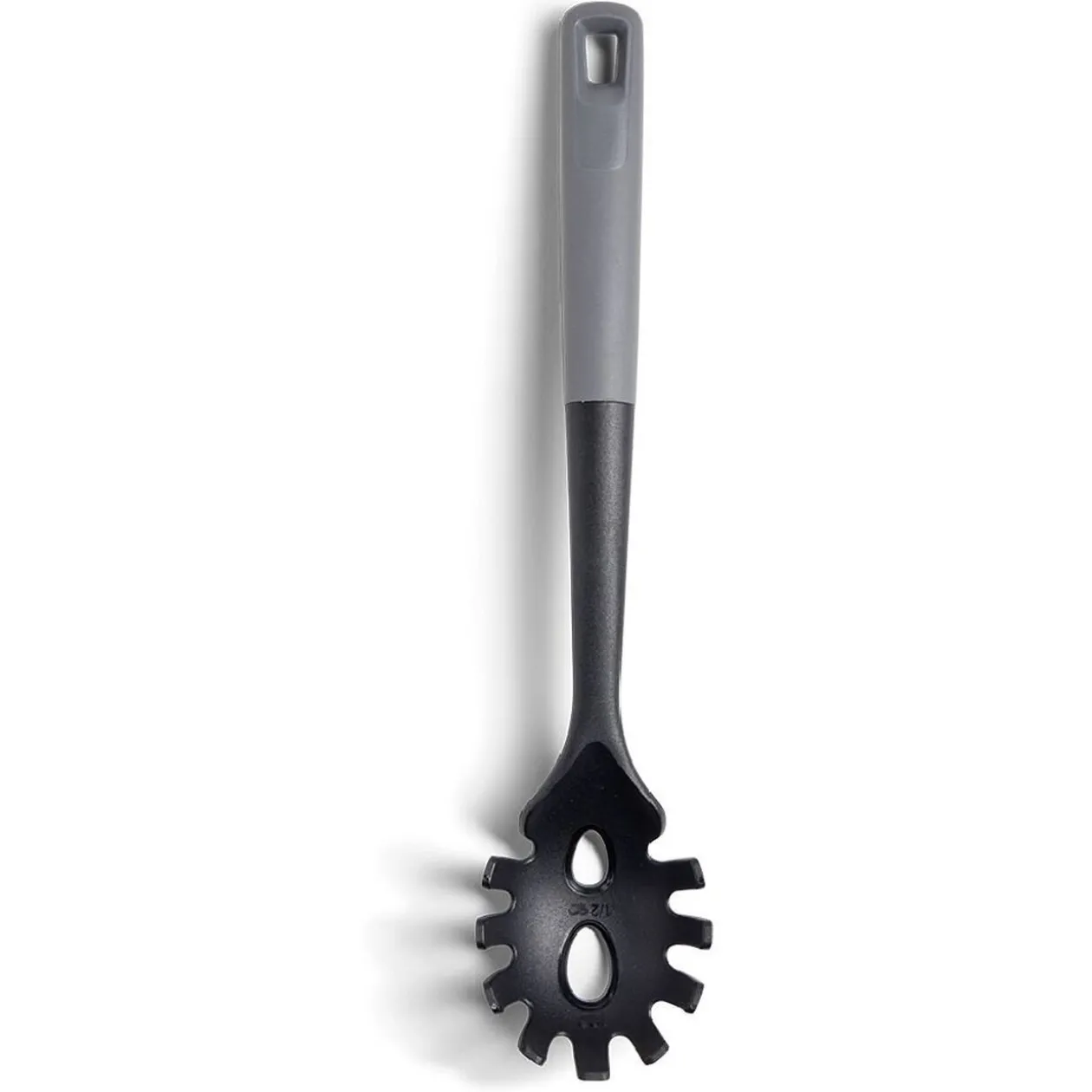 Cuillère à spaghetti en plastique noir et gris L.34,5cm