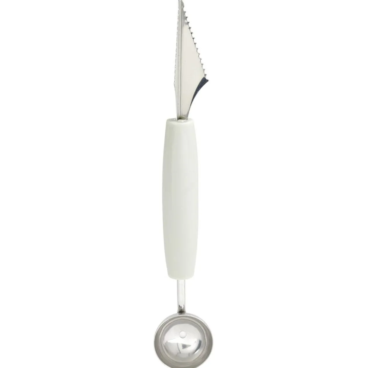 Cuillère parisienne à billes coupe melon pastèque inox