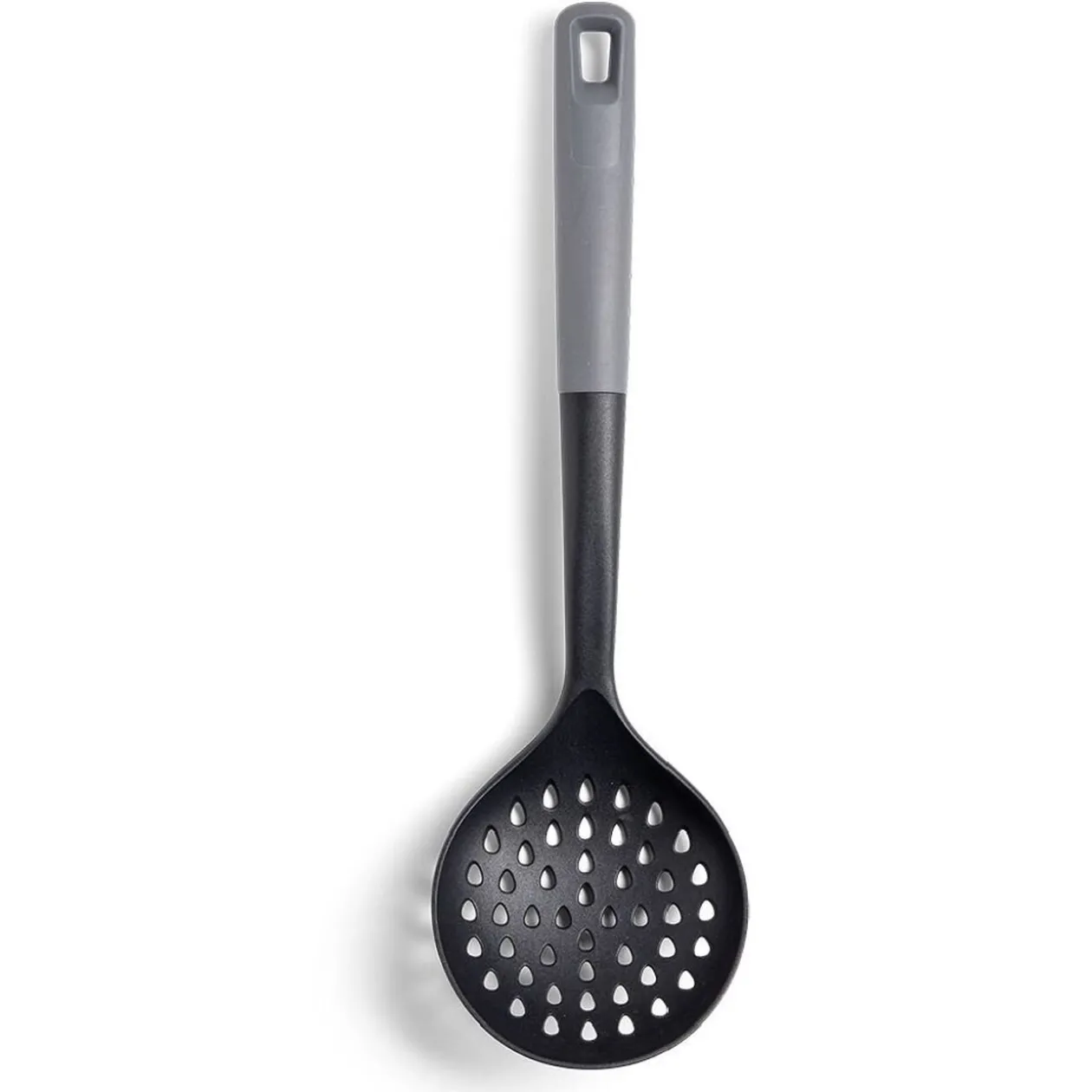 Écumoire en plastique noir et gris L.35,5cm