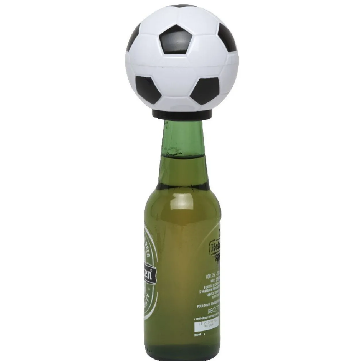 Décapsuleur en forme de ballon de foot