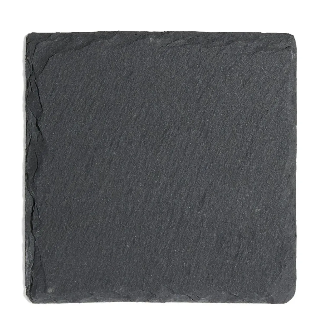 Dessous de verre carré en ardoise 10x10cm
