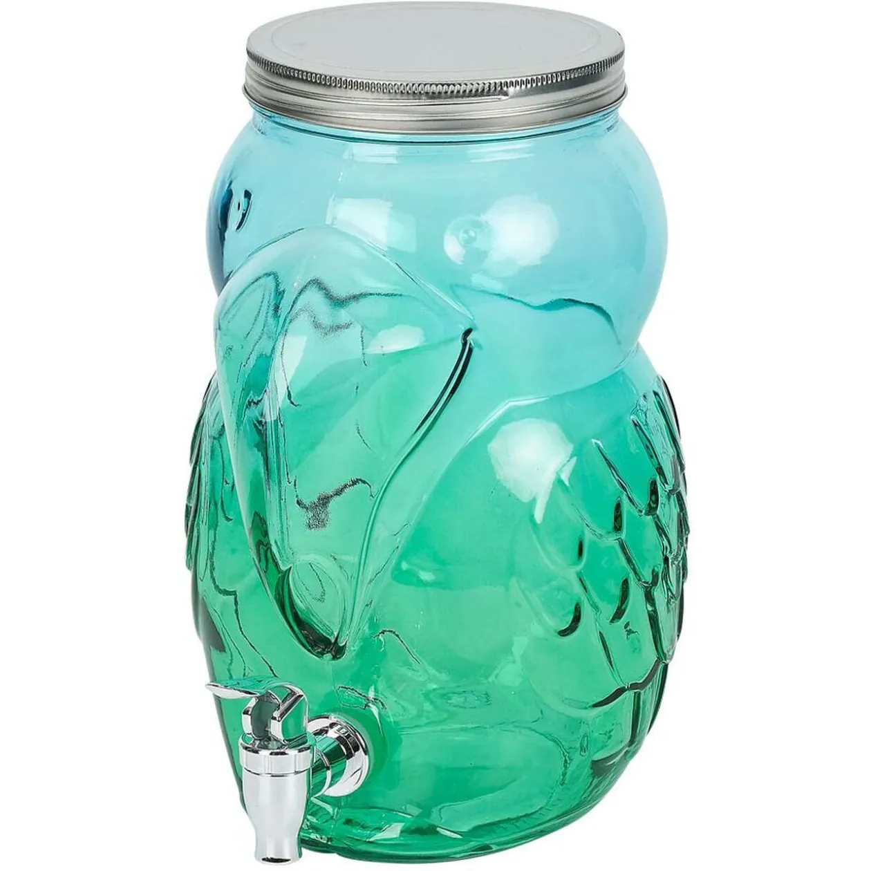 Distributeur de boisson forme toucan verre 4,2L