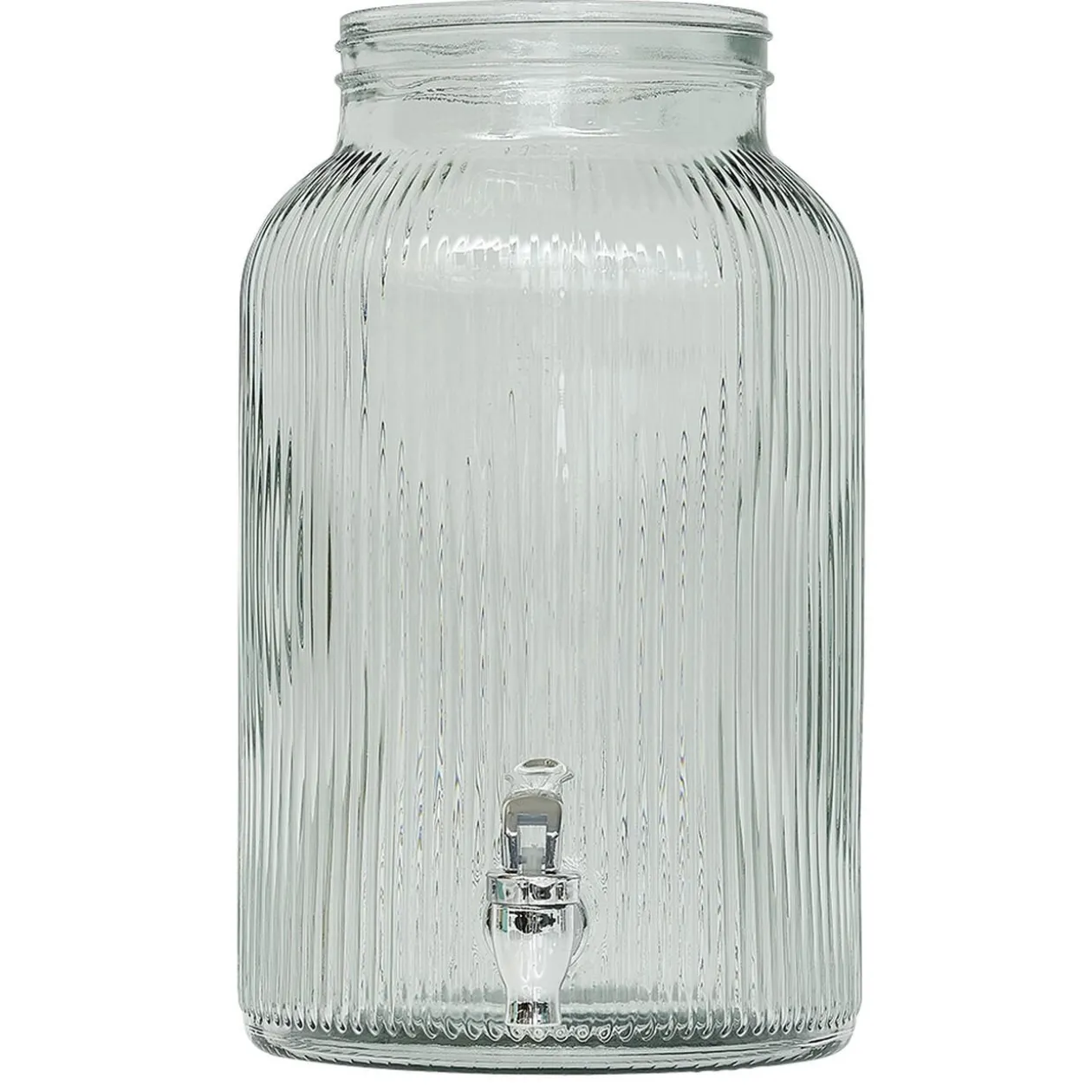 Distributeur de boisson verre 5,5L avec support - Ø22,5xH42,5cm
