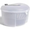 Essoreuse à salade plastique gris Ø24xH16cm