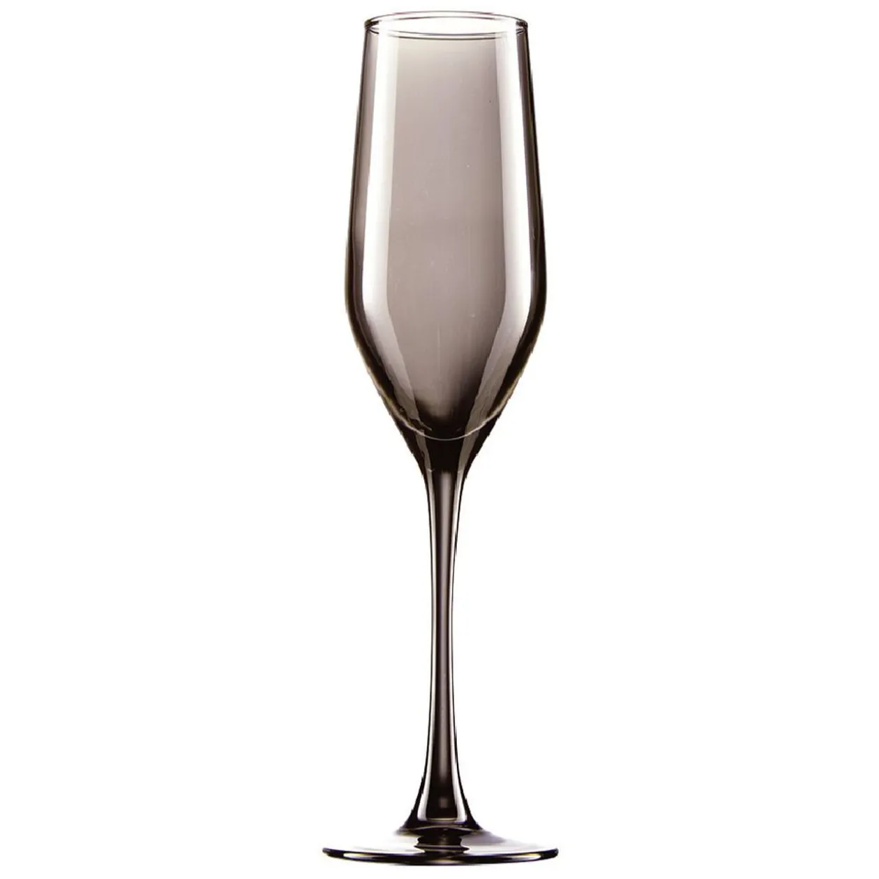 Flûte en verre Kira Smoked 17cL x4