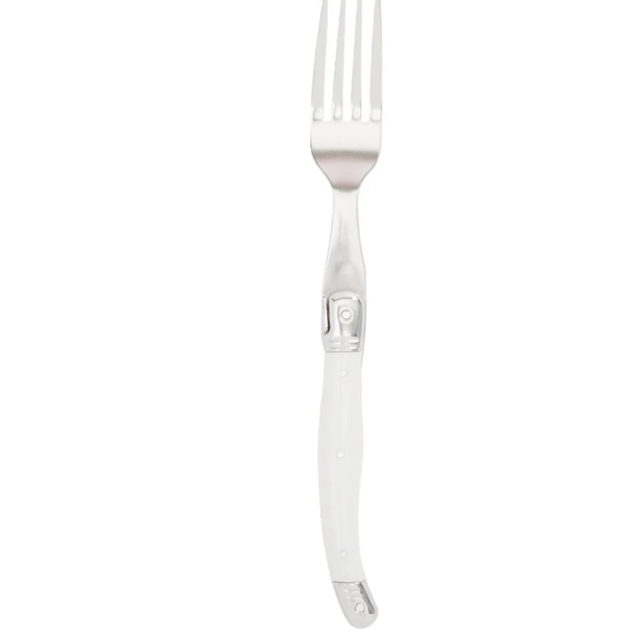 Fourchette inox manche multicolore x6