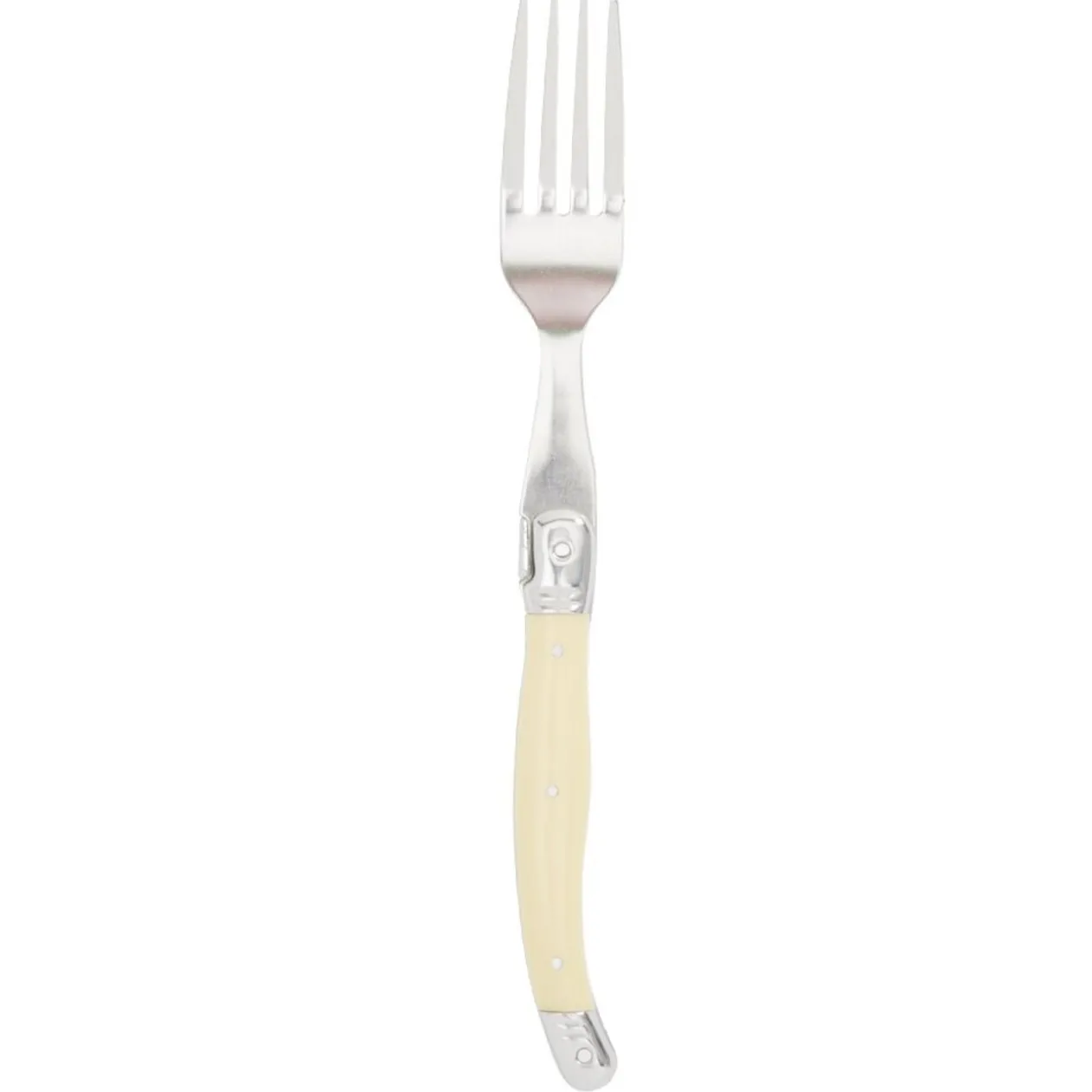 Fourchette inox manche multicolore x6