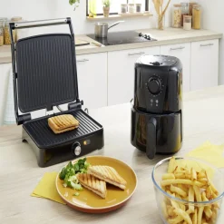 Friteuse sans huile mini noir
