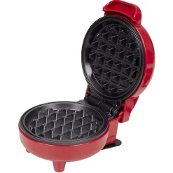 Gaufrier rouge et noir 550W