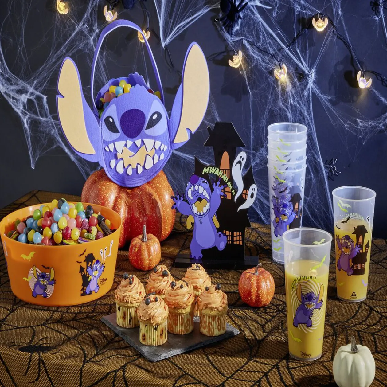 Gobelet plastique Disney Stitch Ø9xH15,5cm