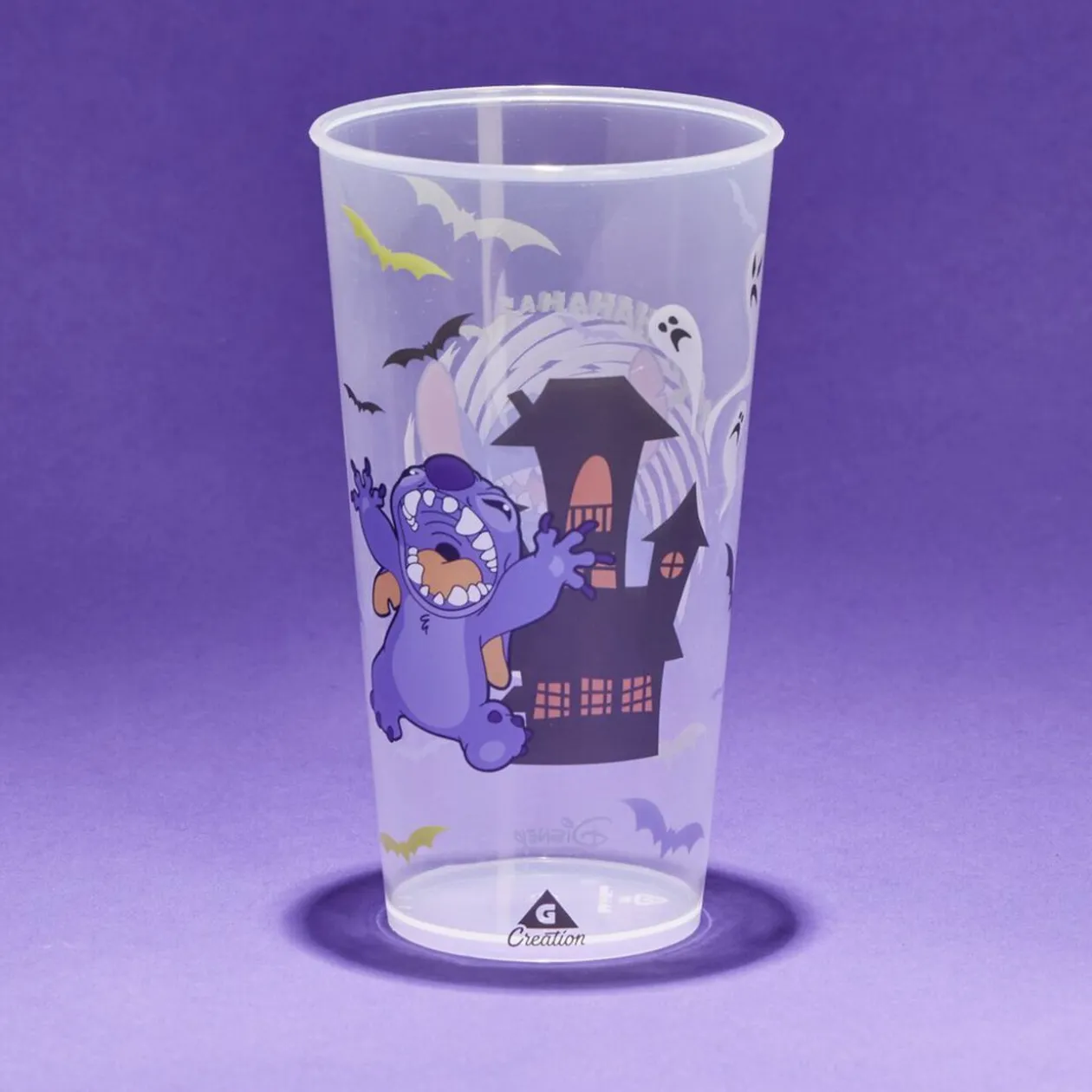Gobelet plastique Disney Stitch Ø9xH15,5cm