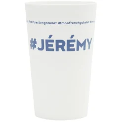 Gobelet plastique prénom #JEREMY 33cl