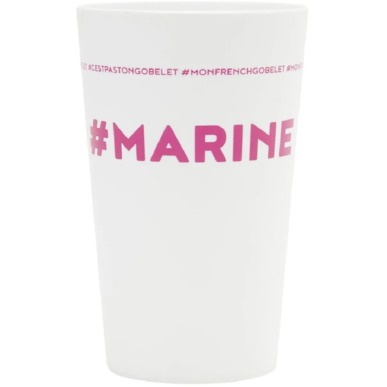 Gobelet plastique prénom #MARINE 33cl