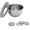 Kit bol mixeur avec accessoires de découpe inox
