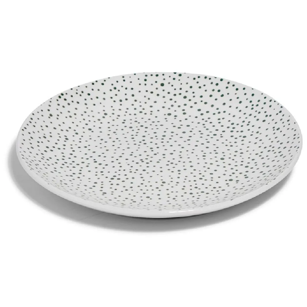 Lot de 4 assiettes à dessert rondes porcelaine Ø19 cm