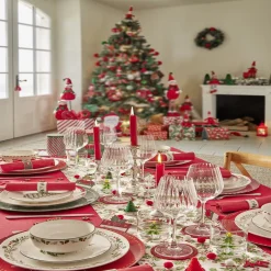 Lot de 3 boîtes alimentaires en métal décor Noël 3 tailles