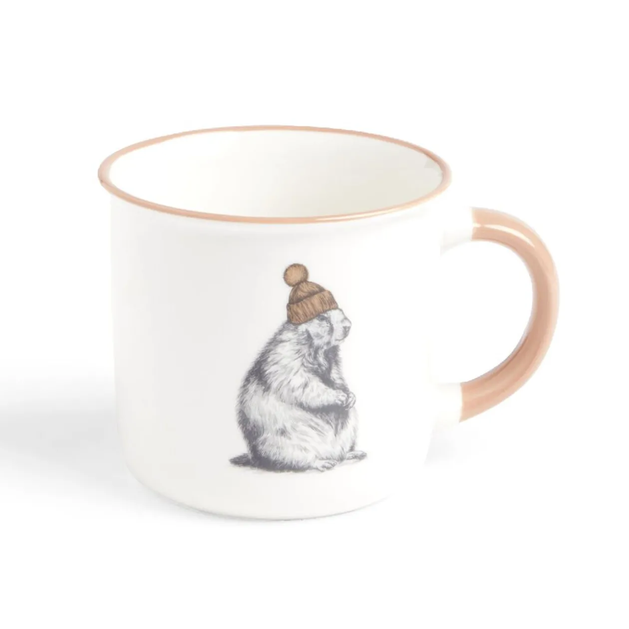 Lot de 4 mugs animaux 33,5cl