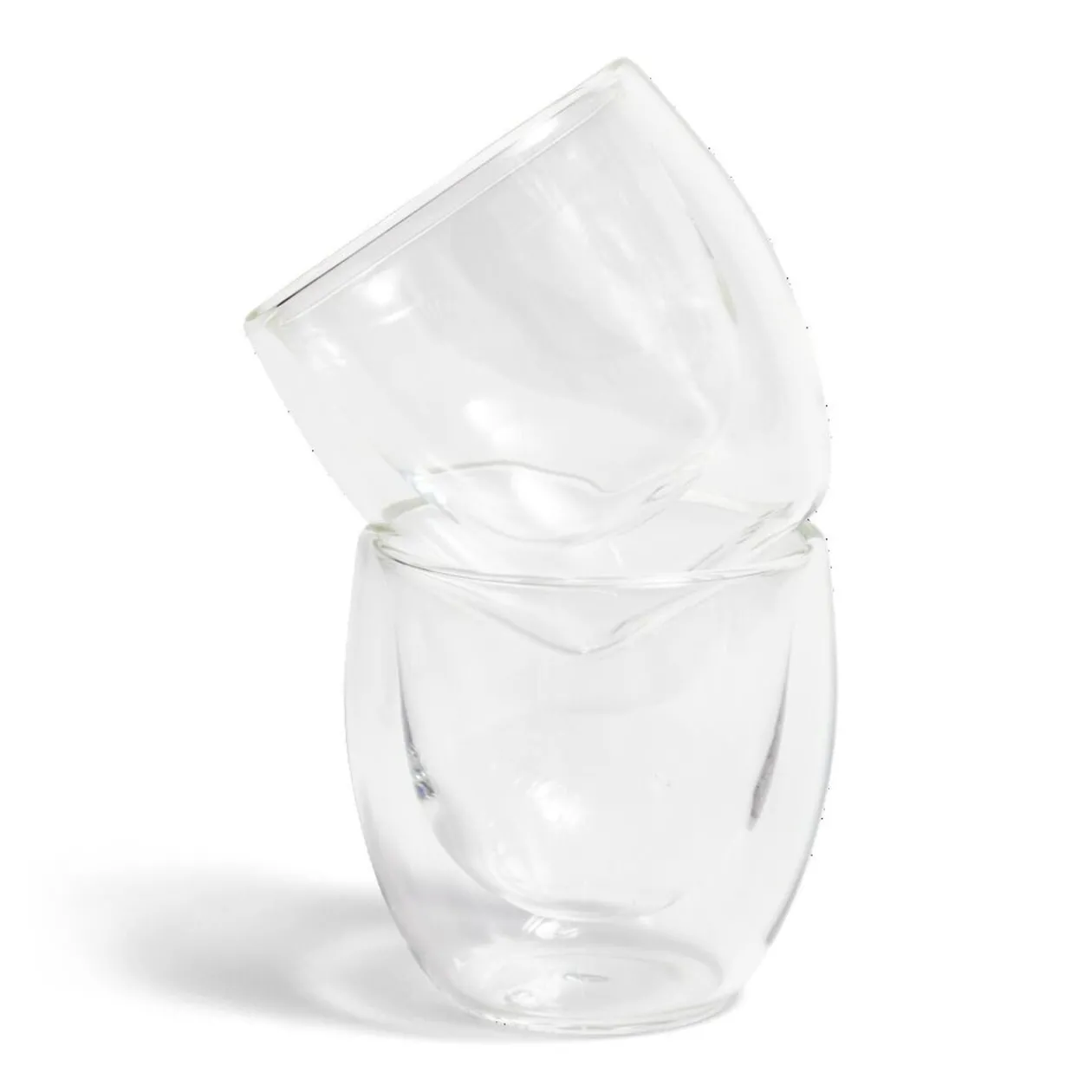 Lot de 2 verres double paroi 80ml