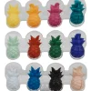 Marqueur pour verre en silicone ananas X 12