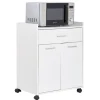 Meuble blanc pour micro ondes Kooky