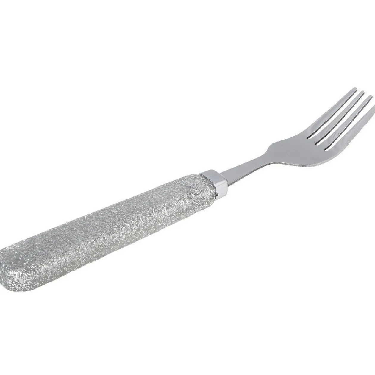 Ménagère 24 pièces pailleté gris argent