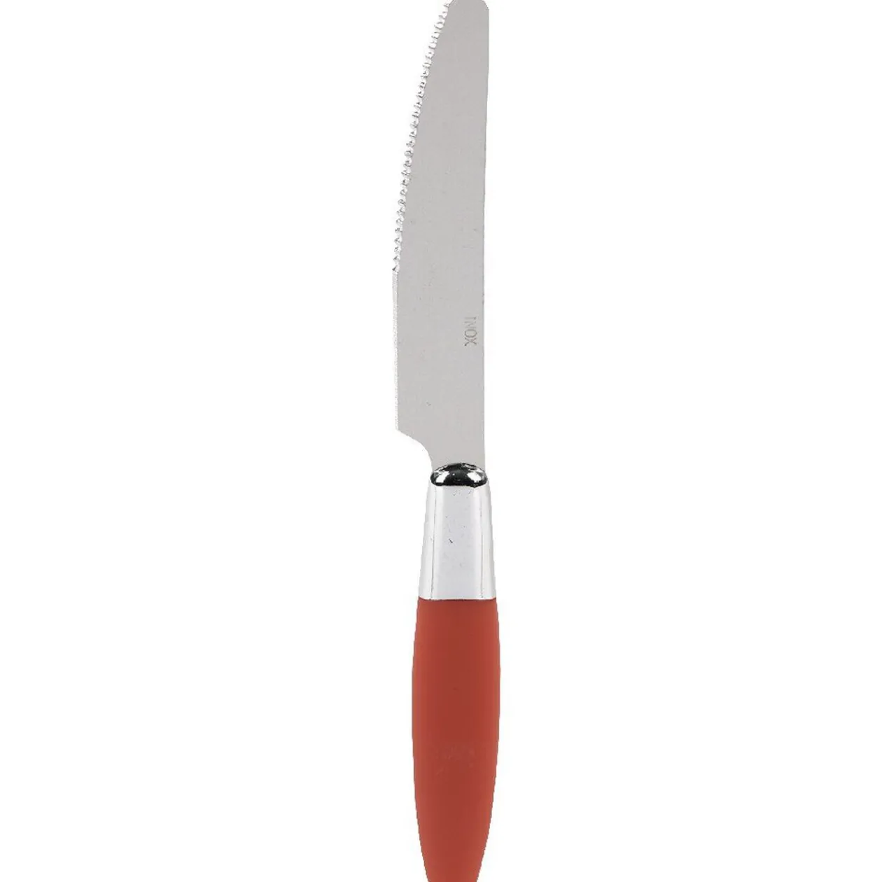 Ménagère 24 pièces rouge