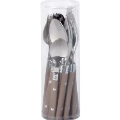 Ménagère 16 pièces taupe