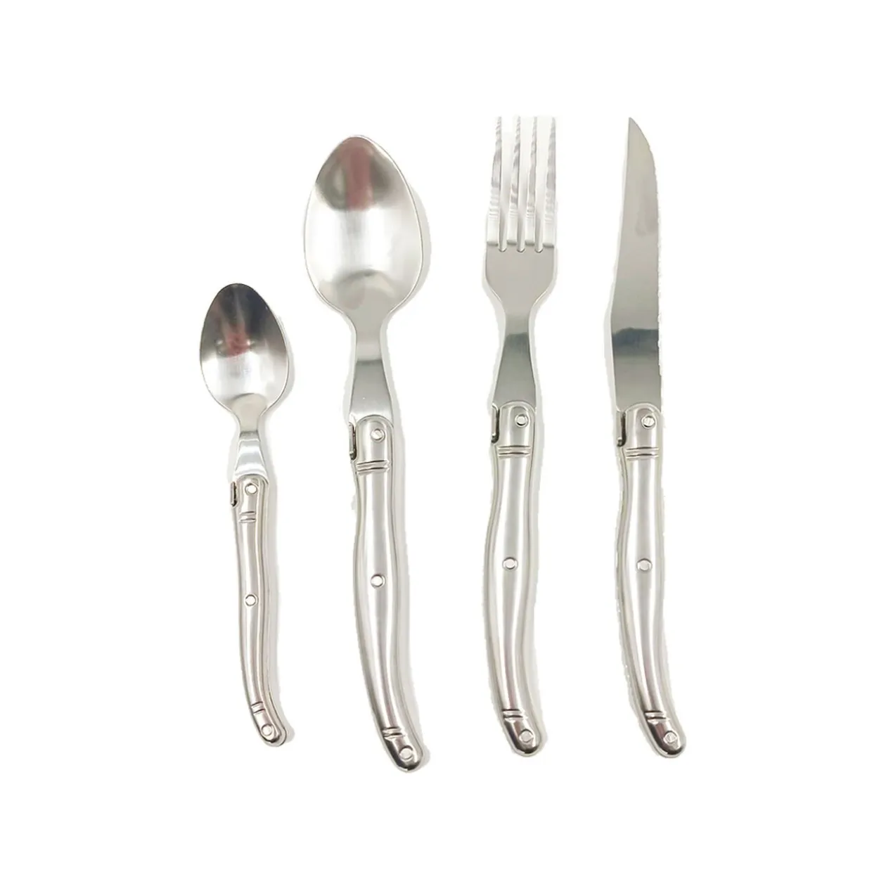 Ménagère inox 24 pièces