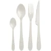 Ménagère Lisa D'Alban inox manche blanc 16 pièces