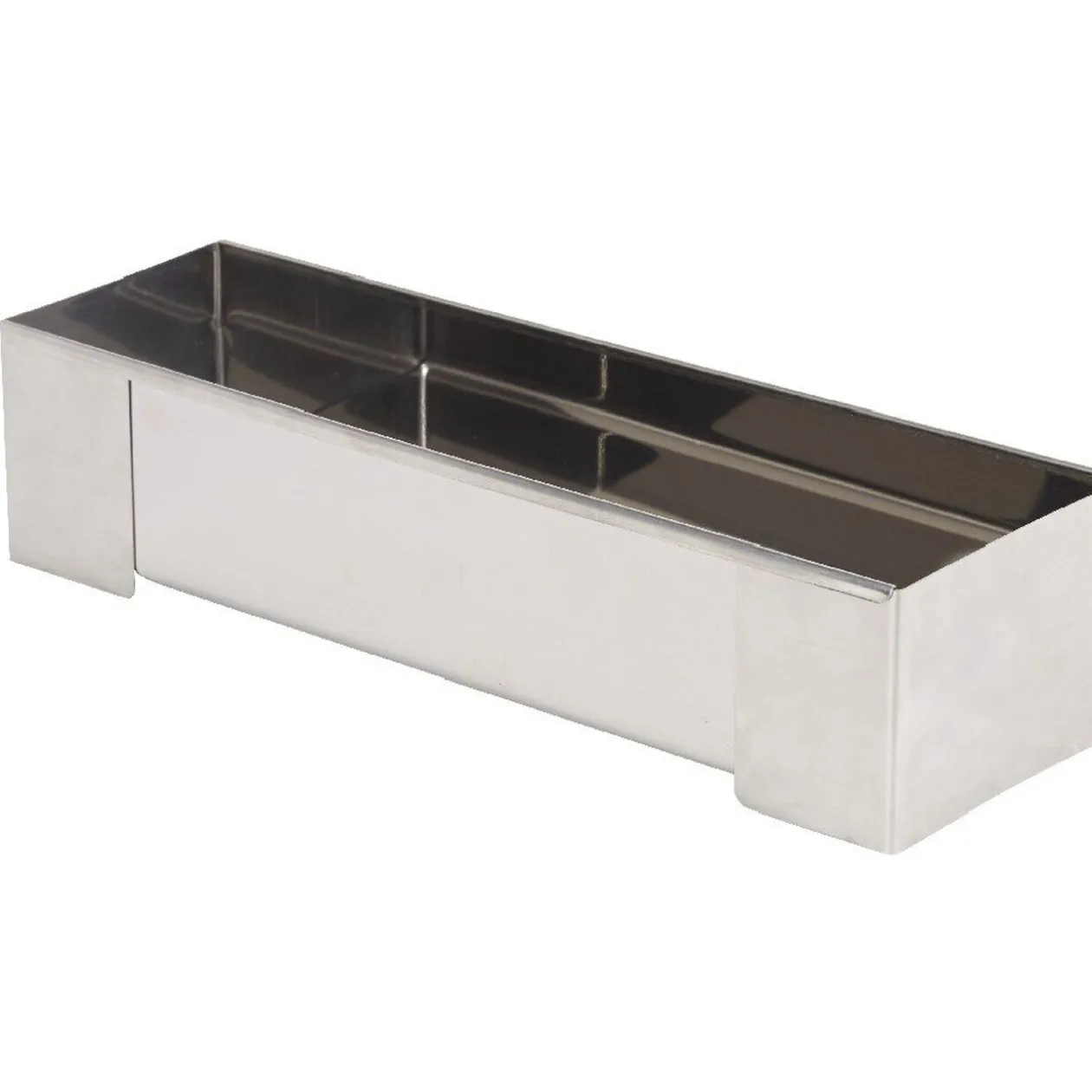 Moule à bûche rectangulaire en inox