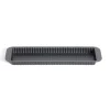Moule à tarte rétractable acier perforé noir 35x11xH2,5cm