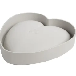 Moule en silicone 3D coeur rouge