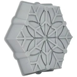 Moule flocon de neige gris