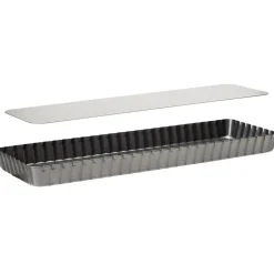 Moule rectangulaire avec fond amovible 35x11 cm