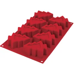 Moule silicone 8 empreintes forme sapins