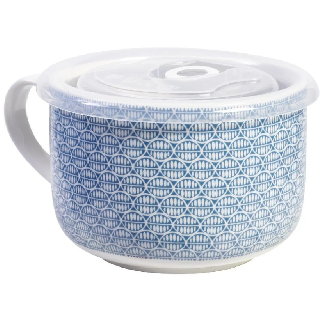 Mug à soupe et son couvercle