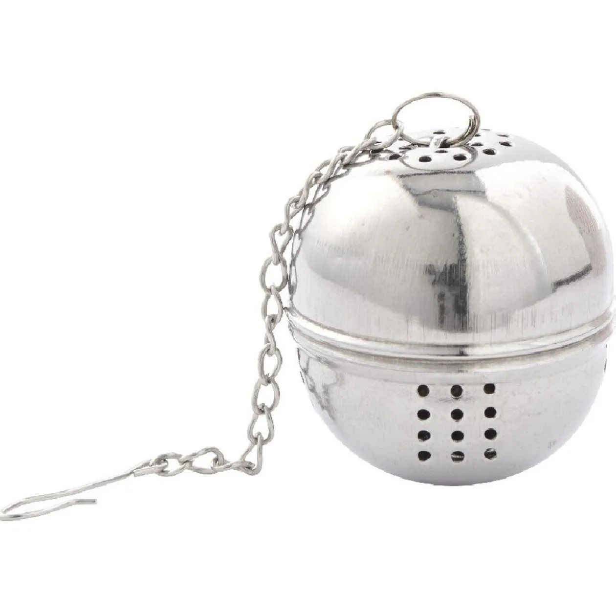 Mug avec boule à thé Love Jog Peace blanc rayure rouge 35 cl