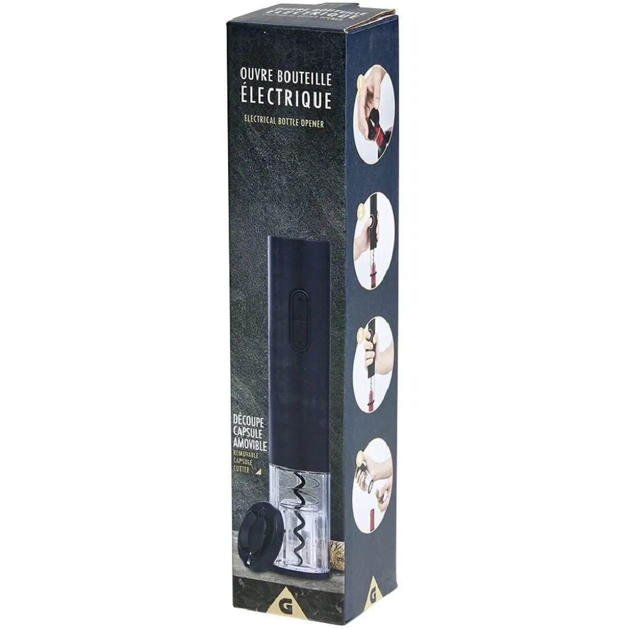 Ouvre bouteille électrique 25W