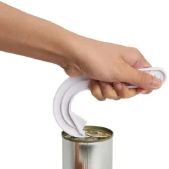 Ouvre-boîte à anneau ergonomique L15cm blanc