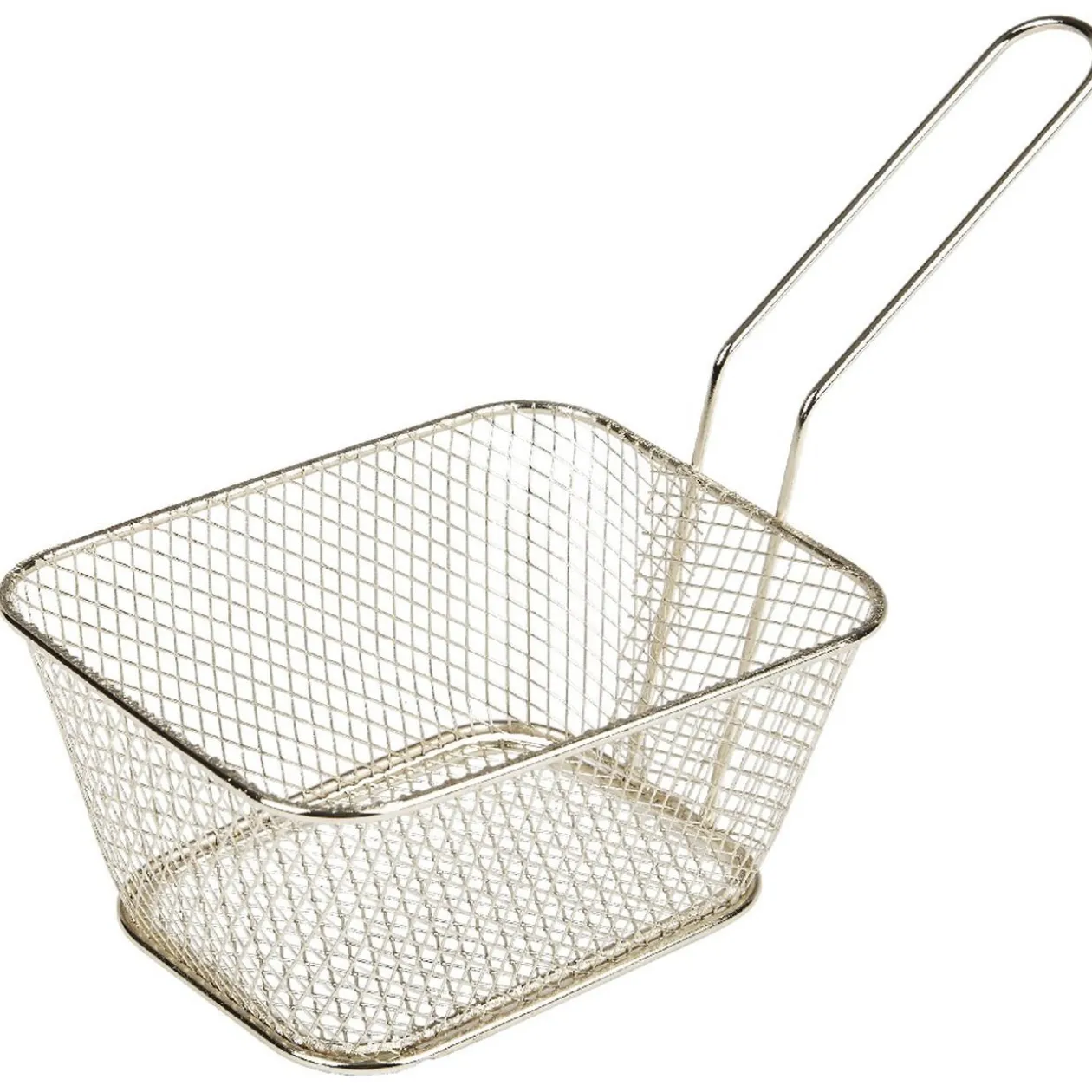 Panier de présentation doré