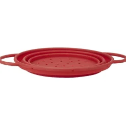 Passoire rétractable rouge
