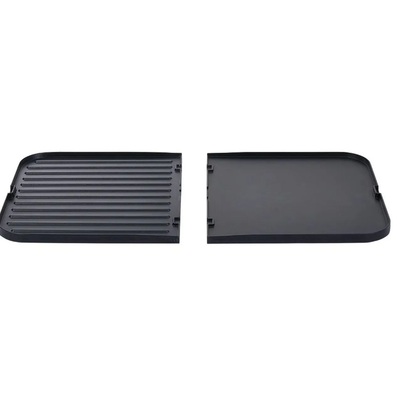 Plancha électrique double thermostat
