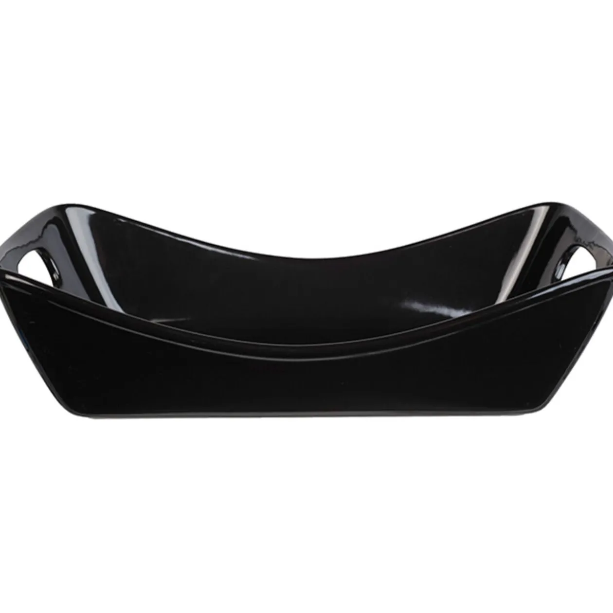 Plat à four avec poignées noir à servir