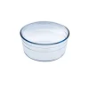 Plat à soufflé verre transparent