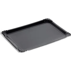 Plateau carton noir 23x33cm x5